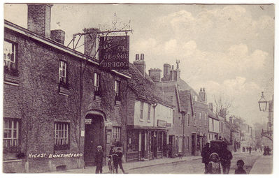 014 - The George & Dragon
Looking South on Buntingford High Street

